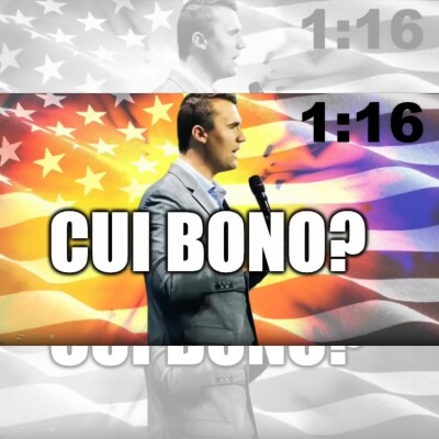 CHARLIE KIRK - CUI BONO ? cover