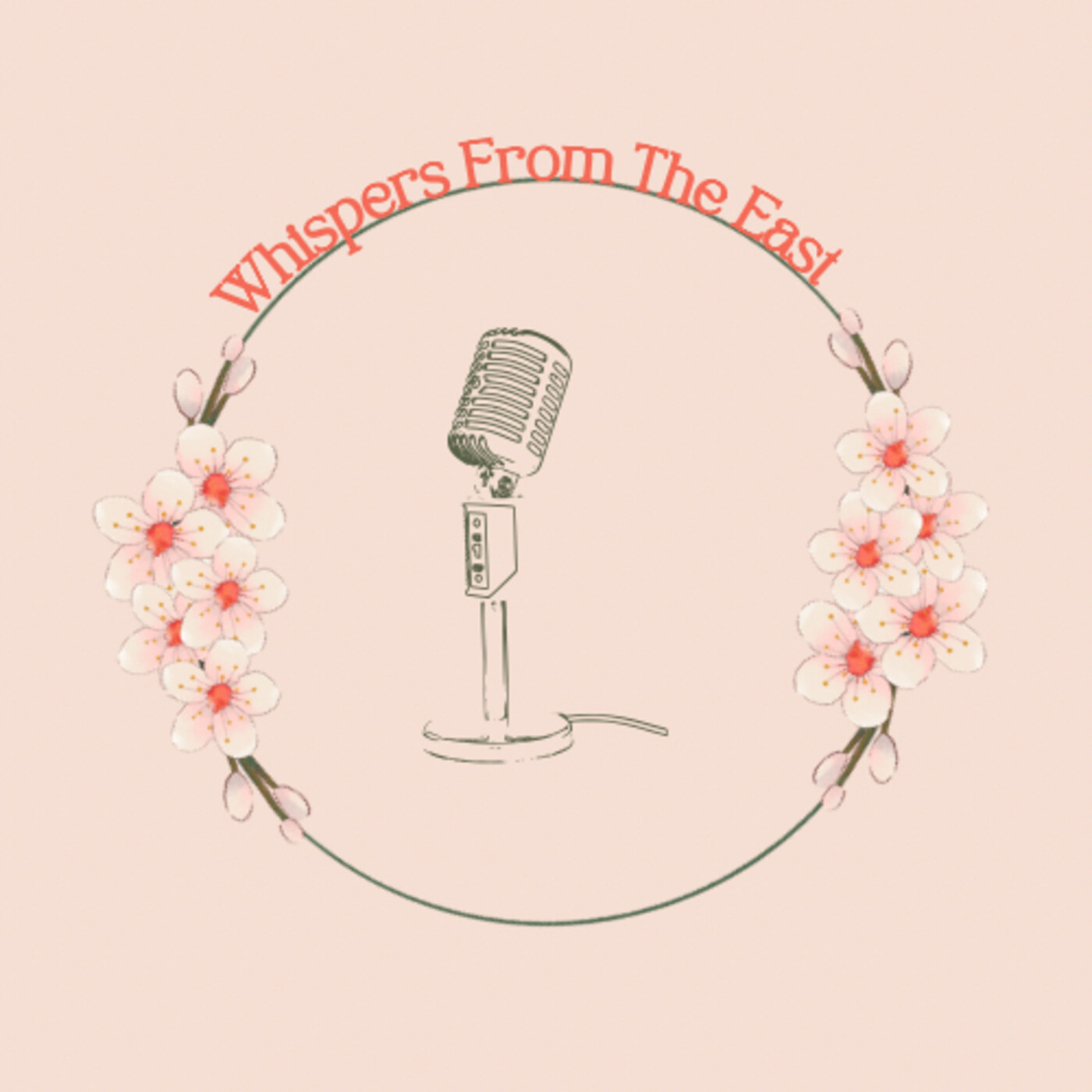 Whispers From the East podcast artwork