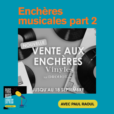 ENCHERES MUSICALES A DROUOT (l’expo) cover