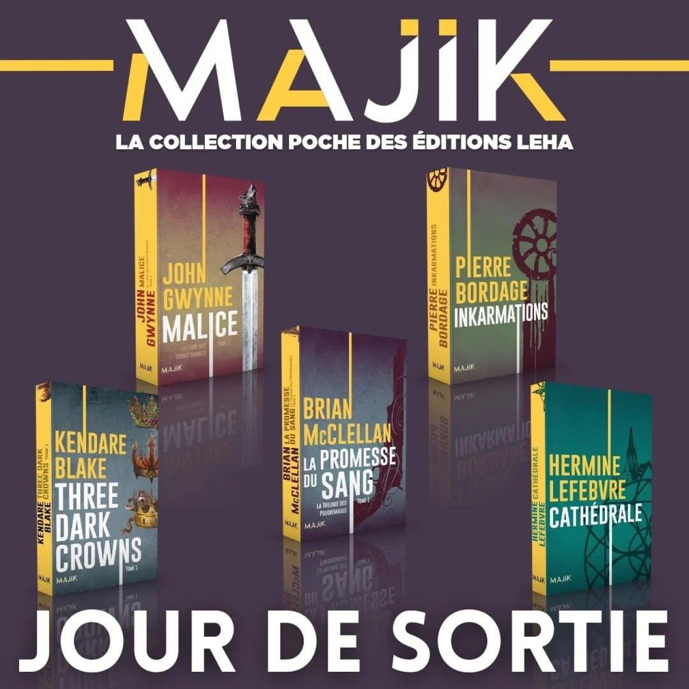 Les éditions Leha lancent leur collection de poche, Majik ! Jean-Philippe Mocci est notre invité. episode artwork