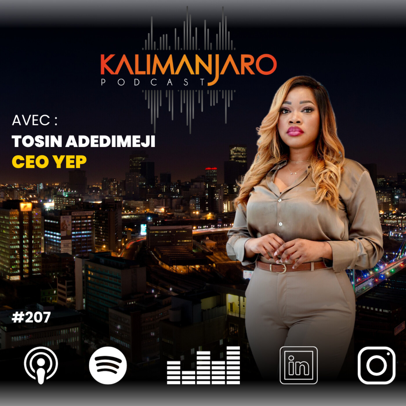 #207 Tosin ADEDIMEJI : Comment reprendre le contrôle de la vie grace à l'anglais ? episode artwork