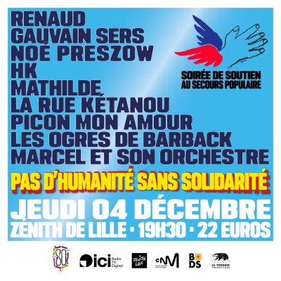 Le concert solidaire des 80 ans du Secours Populaire du Nord cover