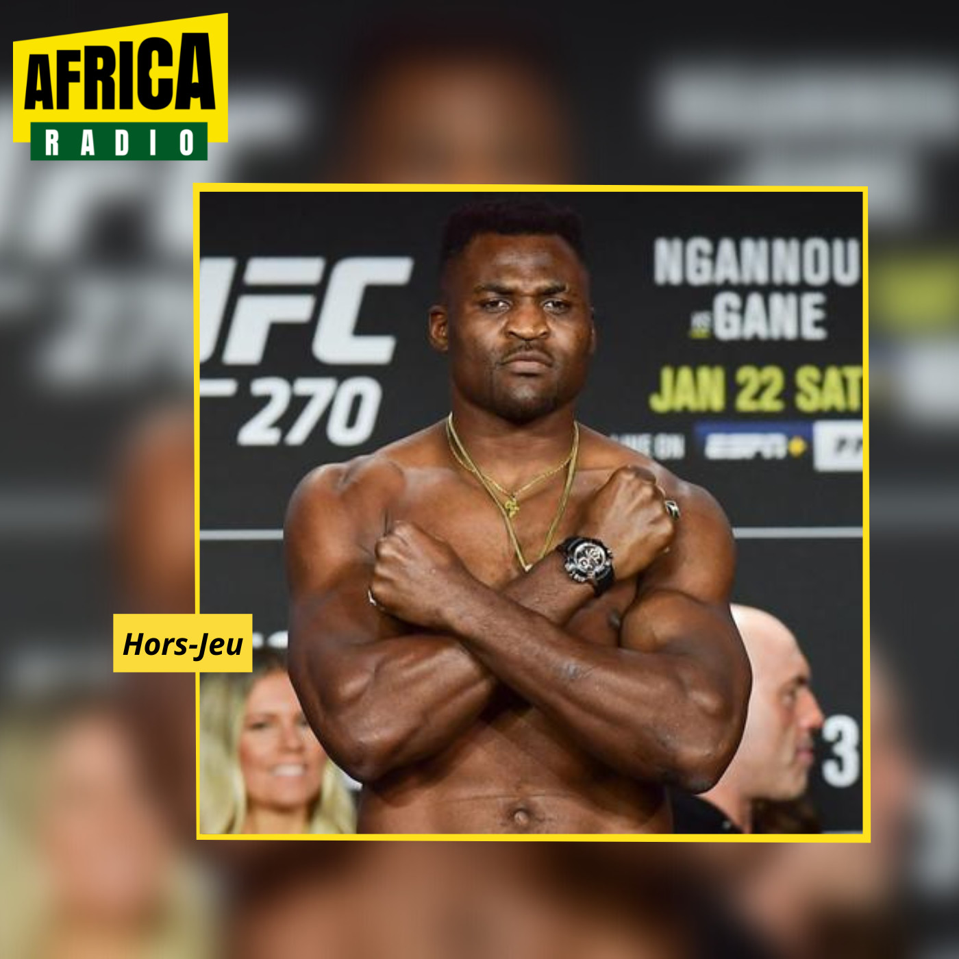 Francis Ngannou claque la porte de l'UFC