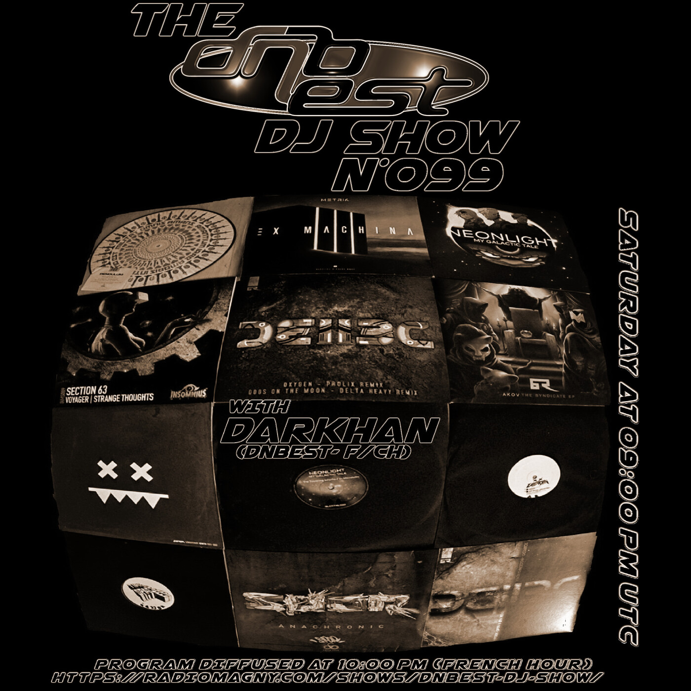 DNBEST DJ SHOW N°099 - DARKHAN (2024-06-22) episode artwork