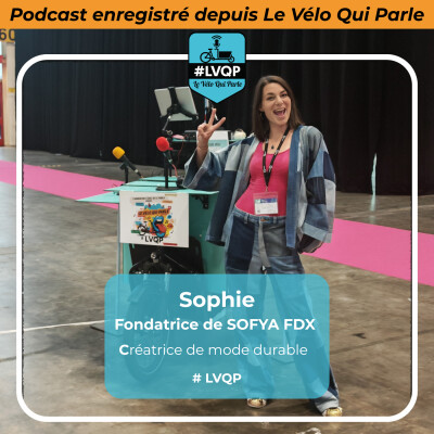 Sophie de chez Sofya Fdx était au Re&p et bien sûr au micro de #LVQP cover
