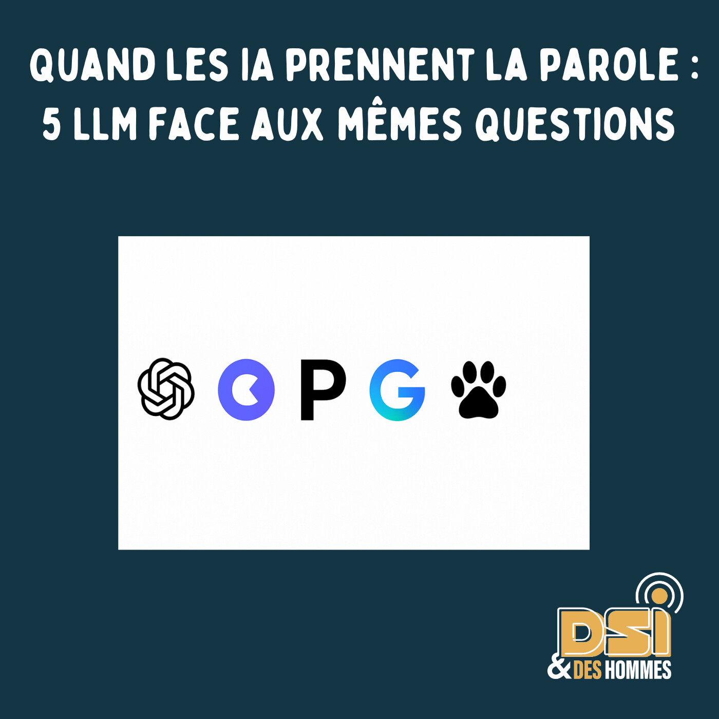 Quand les IA prennent la parole : 5 LLM face aux mêmes questions