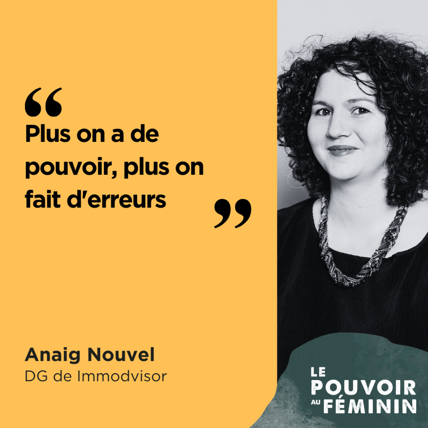 Anaig Nouvel, DG de Immodvisor - "Plus on a de pouvoir, plus on fait d'erreurs" episode artwork