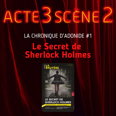 La Chronique d'Adonide 1 : Le secret de Sherlock Holmes cover
