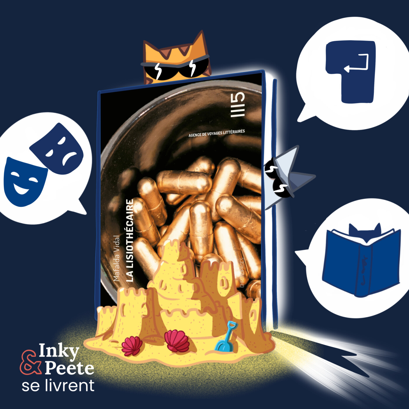 Inky et Peete se livrent