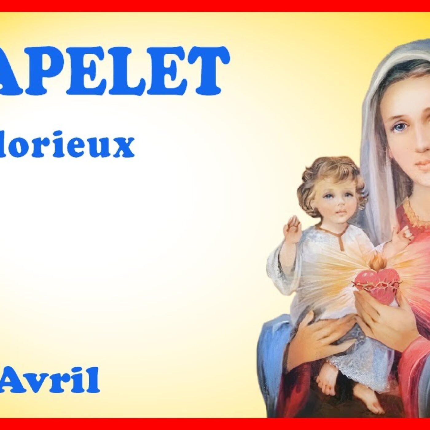 CHAPELET 🙏 Mercredi 17 Avril - Mystères Glorieux