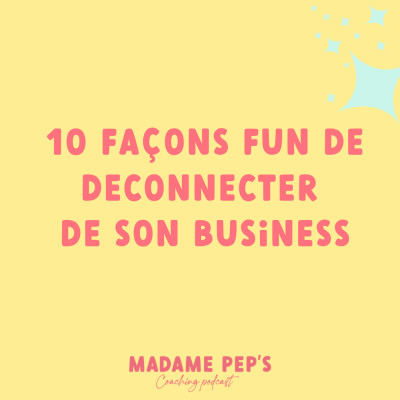 10 façons de déconnecter en business cover