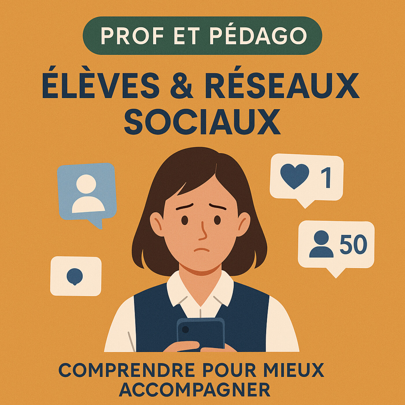 Élèves et réseaux sociaux à l’école : comprendre les usages pour mieux accompagner episode artwork