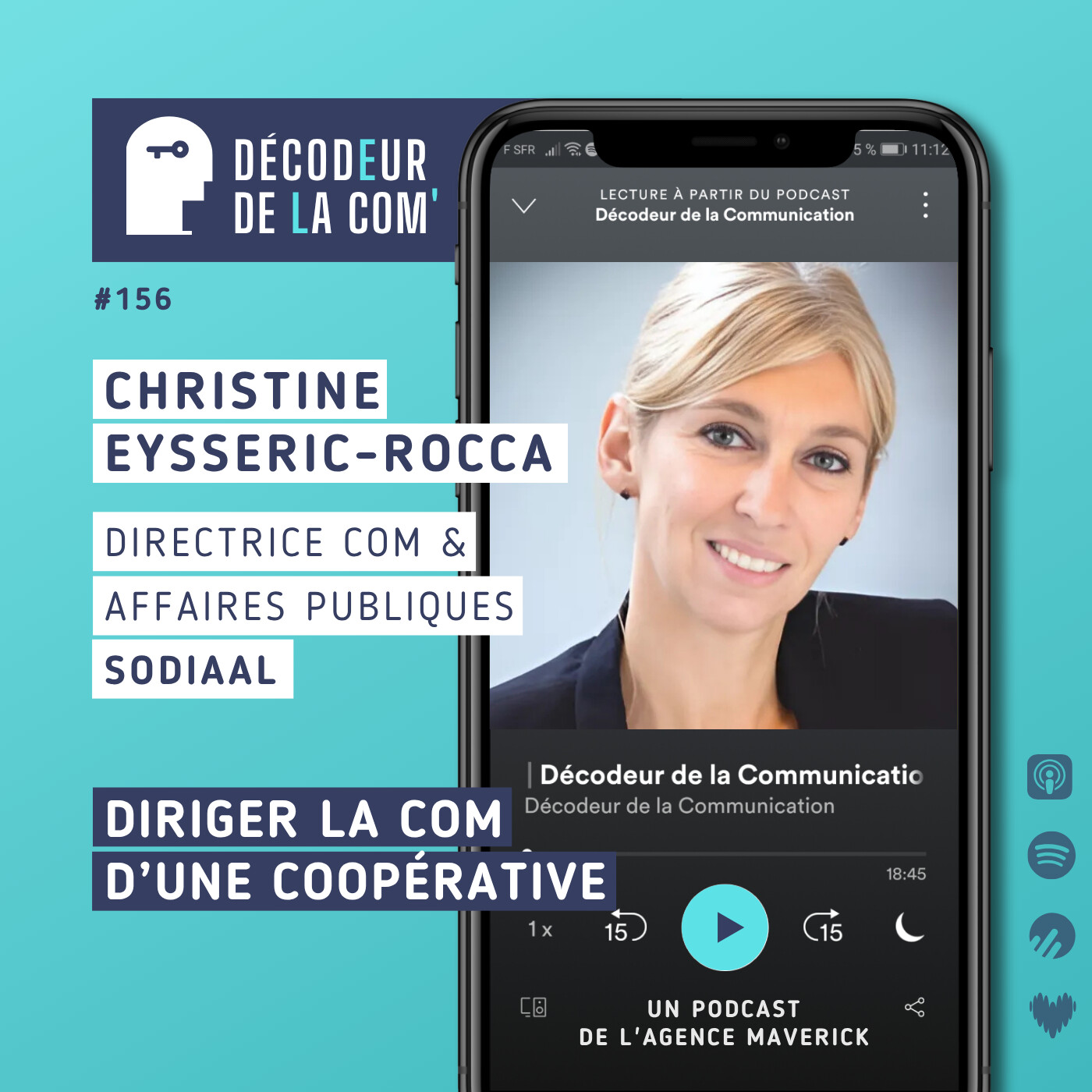 Diriger la Com d'une Coopérative | Christine Eysseric-Rocca, dircom et affaires publiques, Sodiaal | Ep 156
