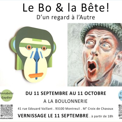 Les artistes de l'est parisien : Le Bo et la Bête, avec Annabelle Gaydier et Cyrille Brégère cover
