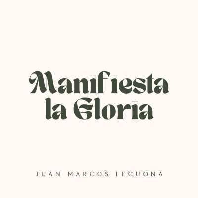 Manifiesta Su Gloria cover