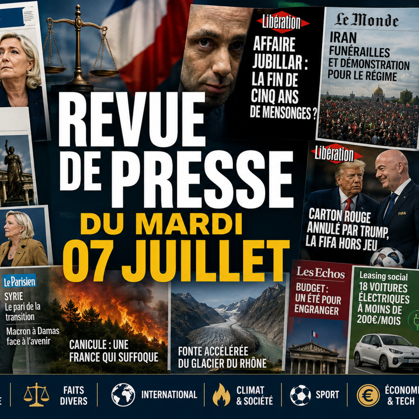 Revue de presse du 07 juillet episode artwork
