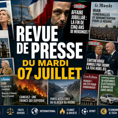Revue de presse du 07 juillet cover