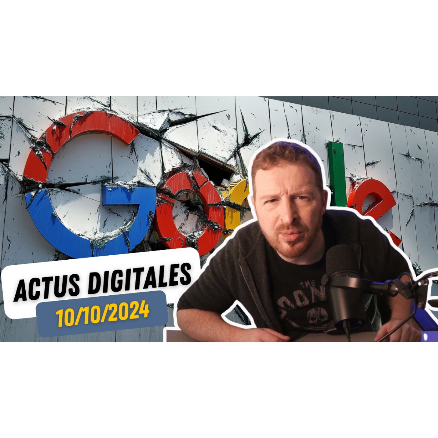 Google en danger, Adobe résout l'IA, Hyper-DataCenter de Microsoft, France et drones de combat ! episode artwork
