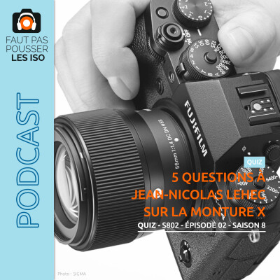 LE QUIZ - S802 - 5 Questions à Jean-Nicolas Lehec (Phototrend) cover