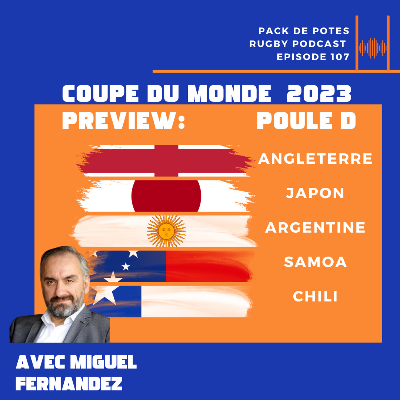 EP. 107. RWC 2023 Preview: Poule D avec Miguel Fernandez
