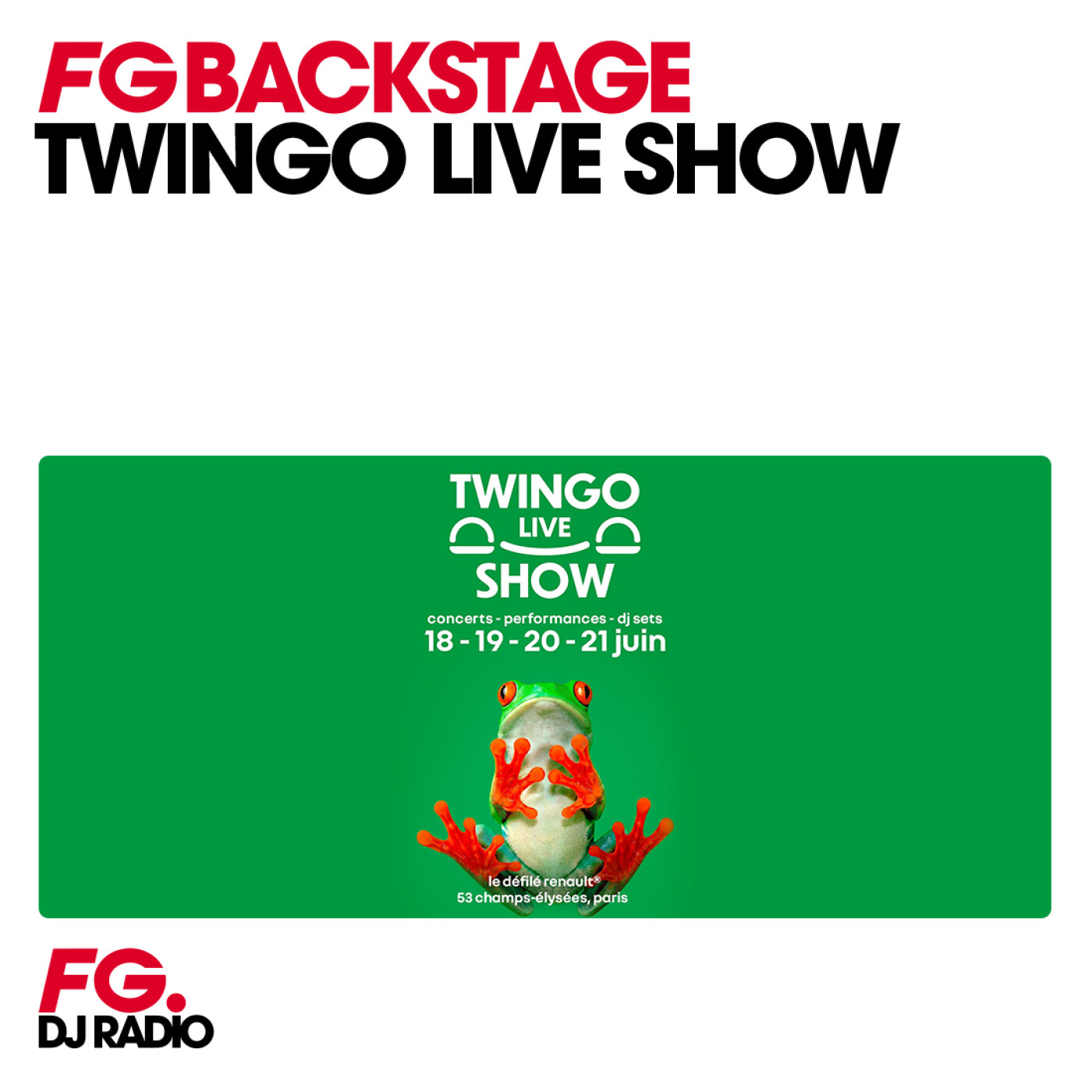 INTERVIEW : THE AVENER (TWINGO LIVE SHOW) episode artwork