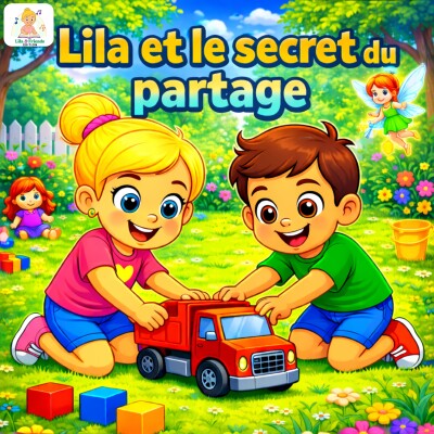 Le partage expliqué aux enfants dans un podcast éducatif pour enfants bienveillant cover