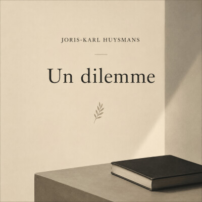 Un dilemme (Joris-Karl Huysmans) - Chapitre 1 cover