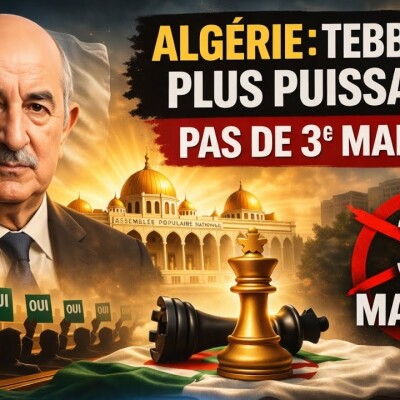 Pas de 3e mandat pour Tebboune ? La vérité sur le vote de demain des 407 députés algériens  cover