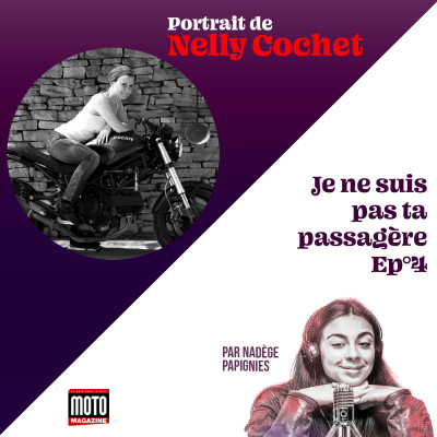 Portraits de motardes - Episode 4 : Nelly Cochet, restauratrice de peintures et motarde cover