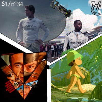 S1 E34 - F1 LE FILM, REFLET DANS UN DIAMANT MORT & AMÉLIE ET LA MÉTAPHYSIQUE DES TUBES (+ p'tit apéro bilan 😎 ) cover