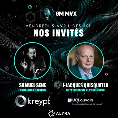 GM Web3 #44 - Jean-Jacques Quisquater, Samuel Sene et actualité MultiversX cover