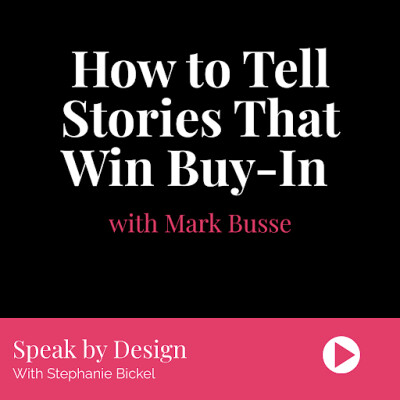2026 - Studying Great Speakers Episode 8: Storytelling for Leaders with Mark Busse cover