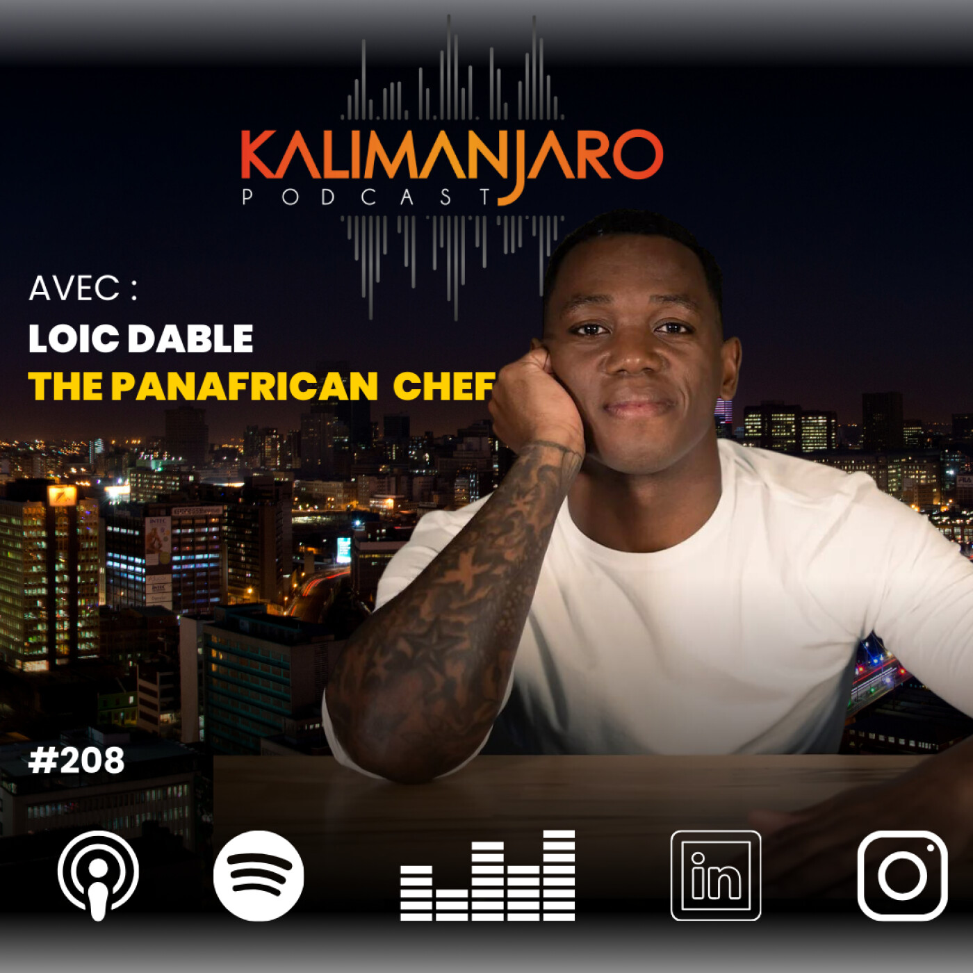 #208 : Loïc DABLE: Retour aux Racines, Renaissance Culinaire en Afrique 🍲 | Histoire d'un Chef Panafricain episode artwork