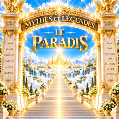 Mythes et Légendes- Le Paradis. Notre arrivée sur les rives de l'éternité. cover