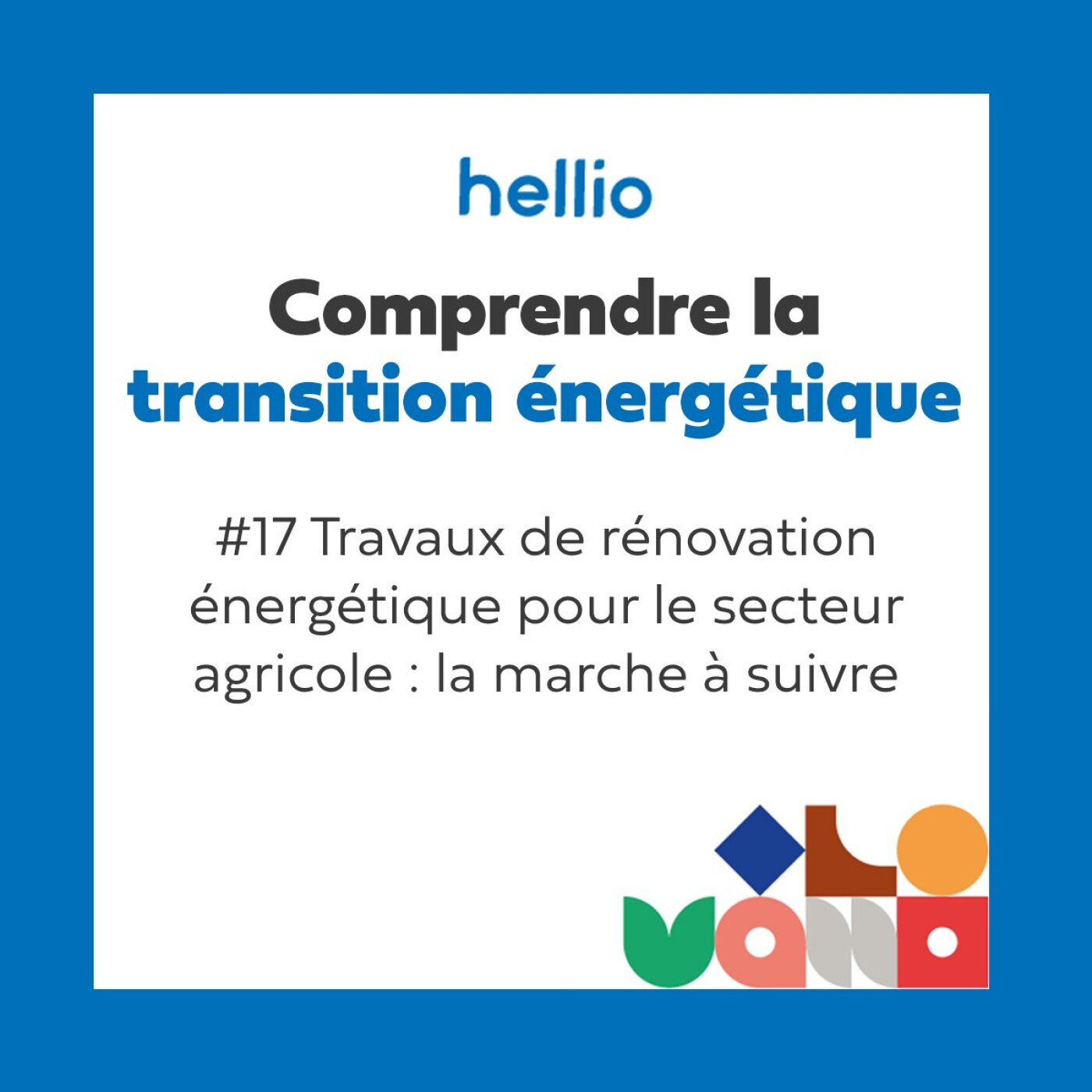 #17 Quels travaux de rénovation énergétique pour le secteur agricole ?