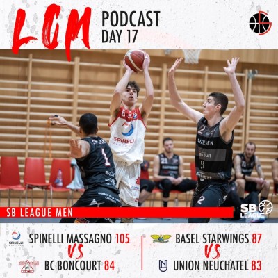 SBL - Day 17 - Starwings vs Neuchatel & Massagno vs Boncourt cover