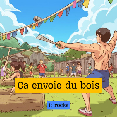 Expression française : "Ça envoie du bois" cover