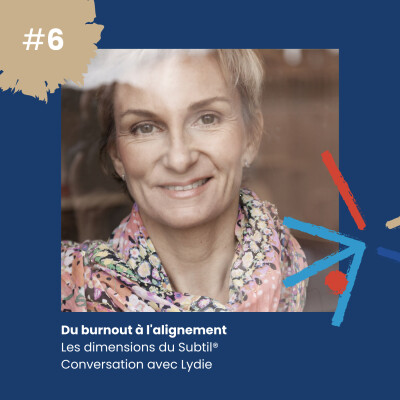 #6 – Du burnout à l'alignement – Les dimensions du Subtil® – Conversation avec Lydie cover