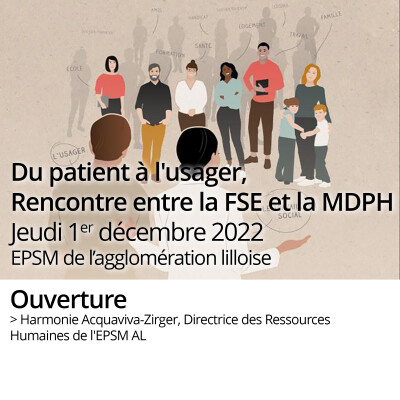 Du patient à l'usager-Ouverture par Harmonie Acquaviva cover