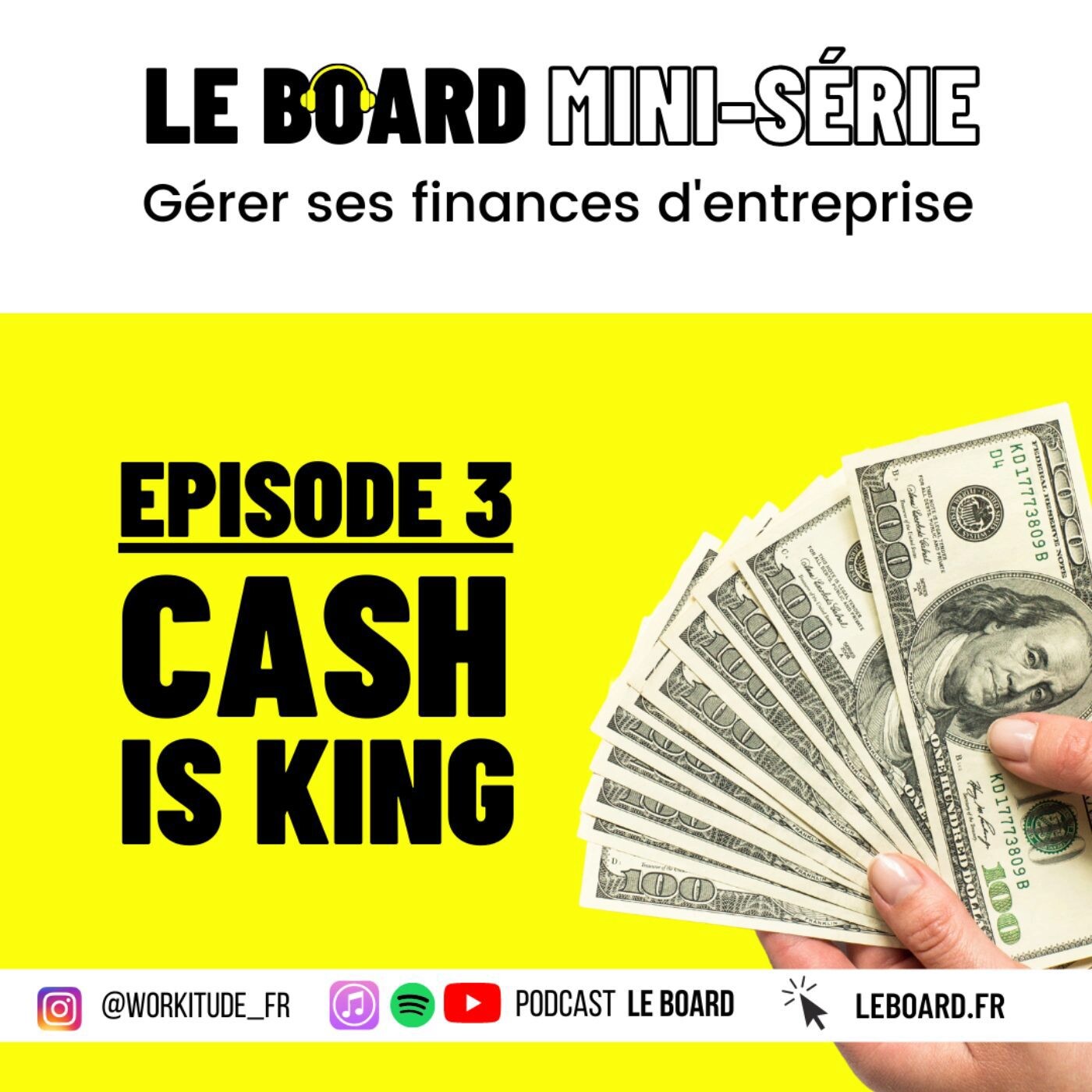Mini-série - Booste tes finances d'entreprise - E3 👑  Cash is king!
