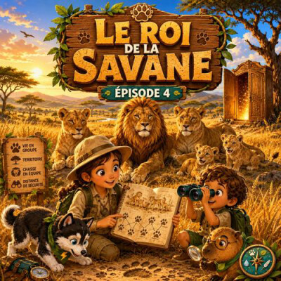 La Vie des Animaux - S01E04 - Le Roi de la Savane cover