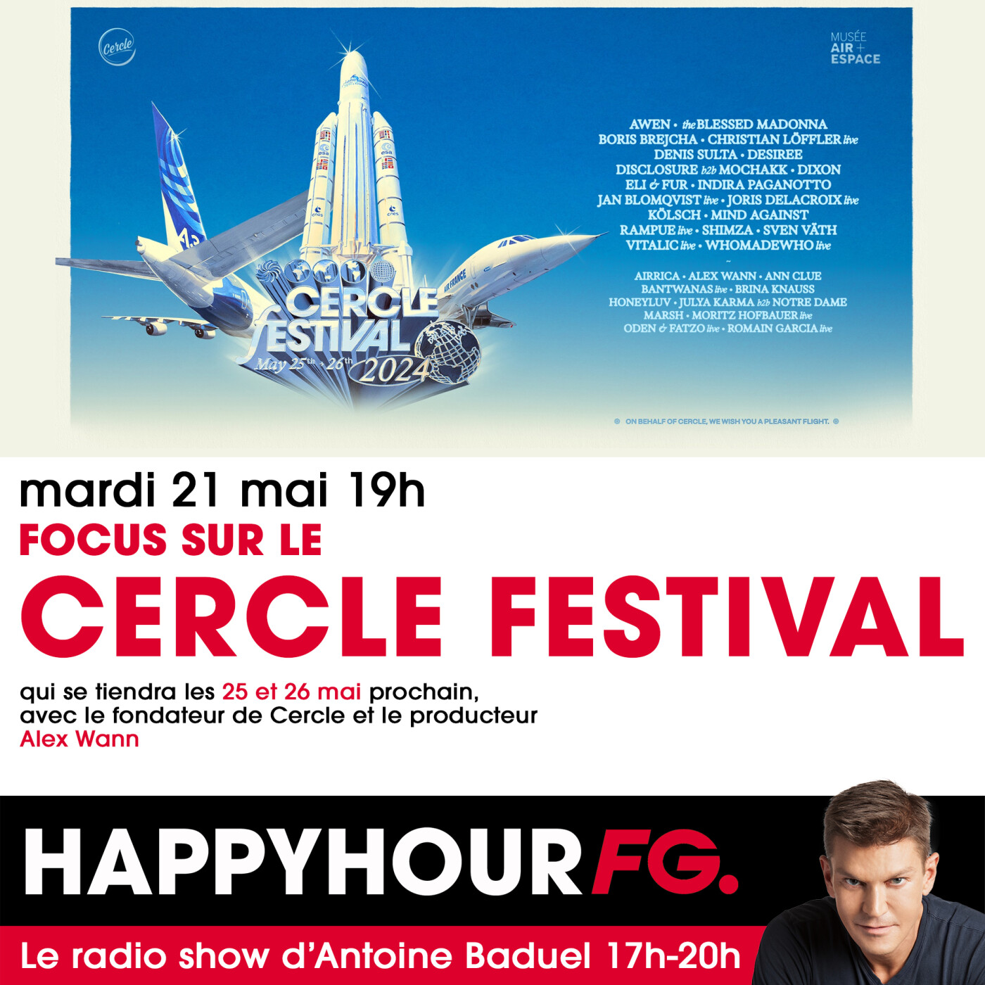 HAPPY HOUR INTERVIEW : FOCUS SUR CERCLE FESTIVAL