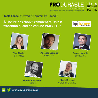 Bpifrance - A l’heure des choix : comment réussir sa transition quand on est une PME/ETI ? cover