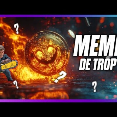 🌕🤡💥 Le MEME coin de trop : Faut-il sortir du marché ? (Non...mais...) cover