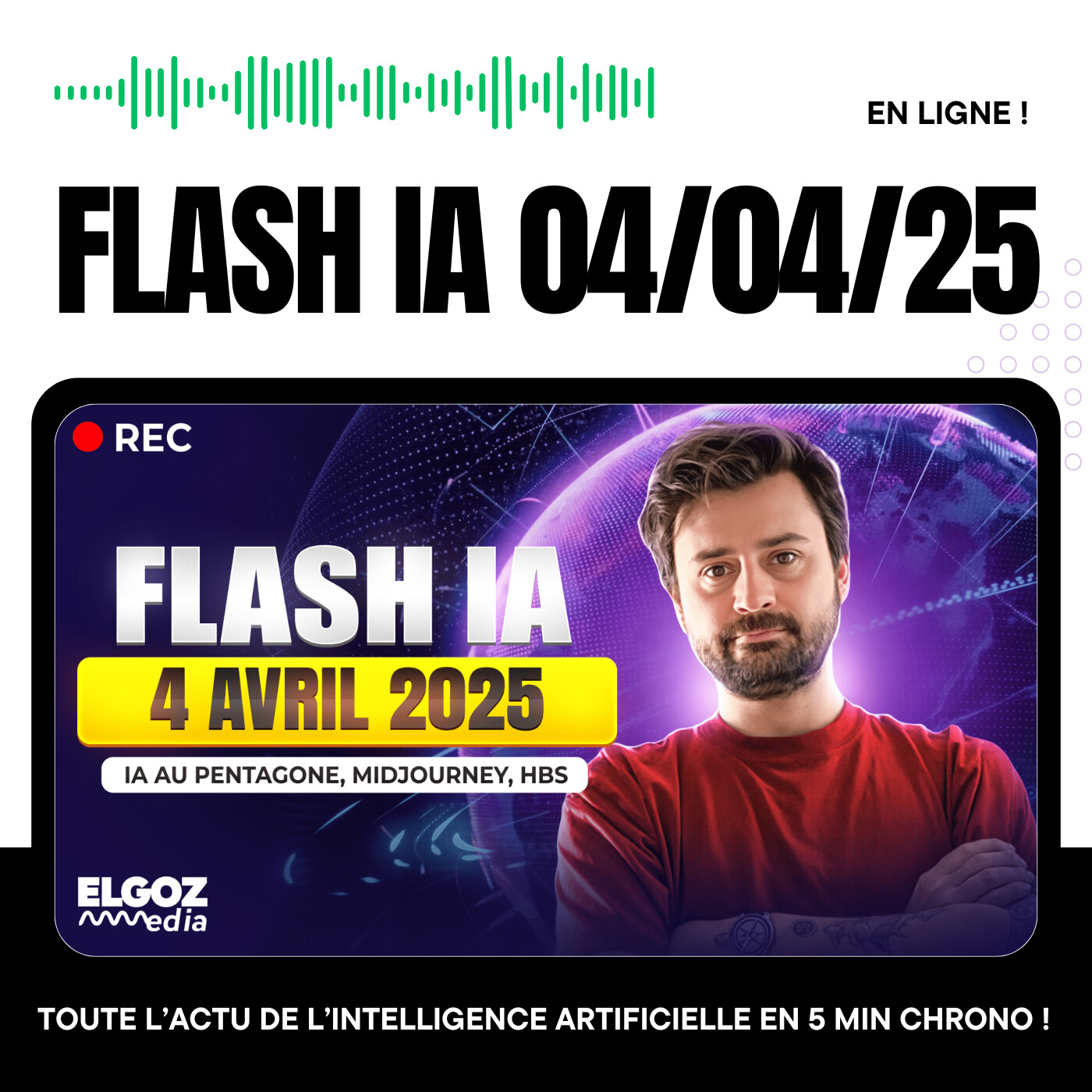 🎙 FLASH IA PODCAST - L\'actu de l\'intelligence artificielle en 5 min chrono chaque matin ! 🤖