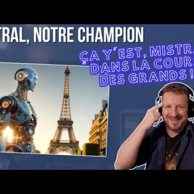 Mistral, notre champion : Ça y'est, Mistral dans la cours des grands ! cover
