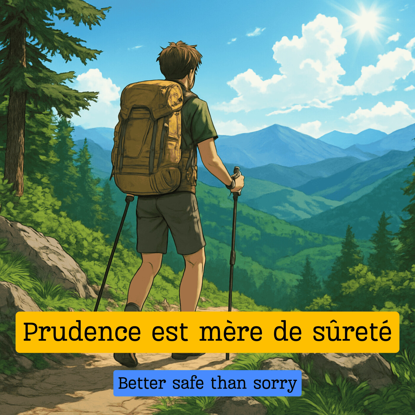 Expression française : "Prudence est mère de sûreté"