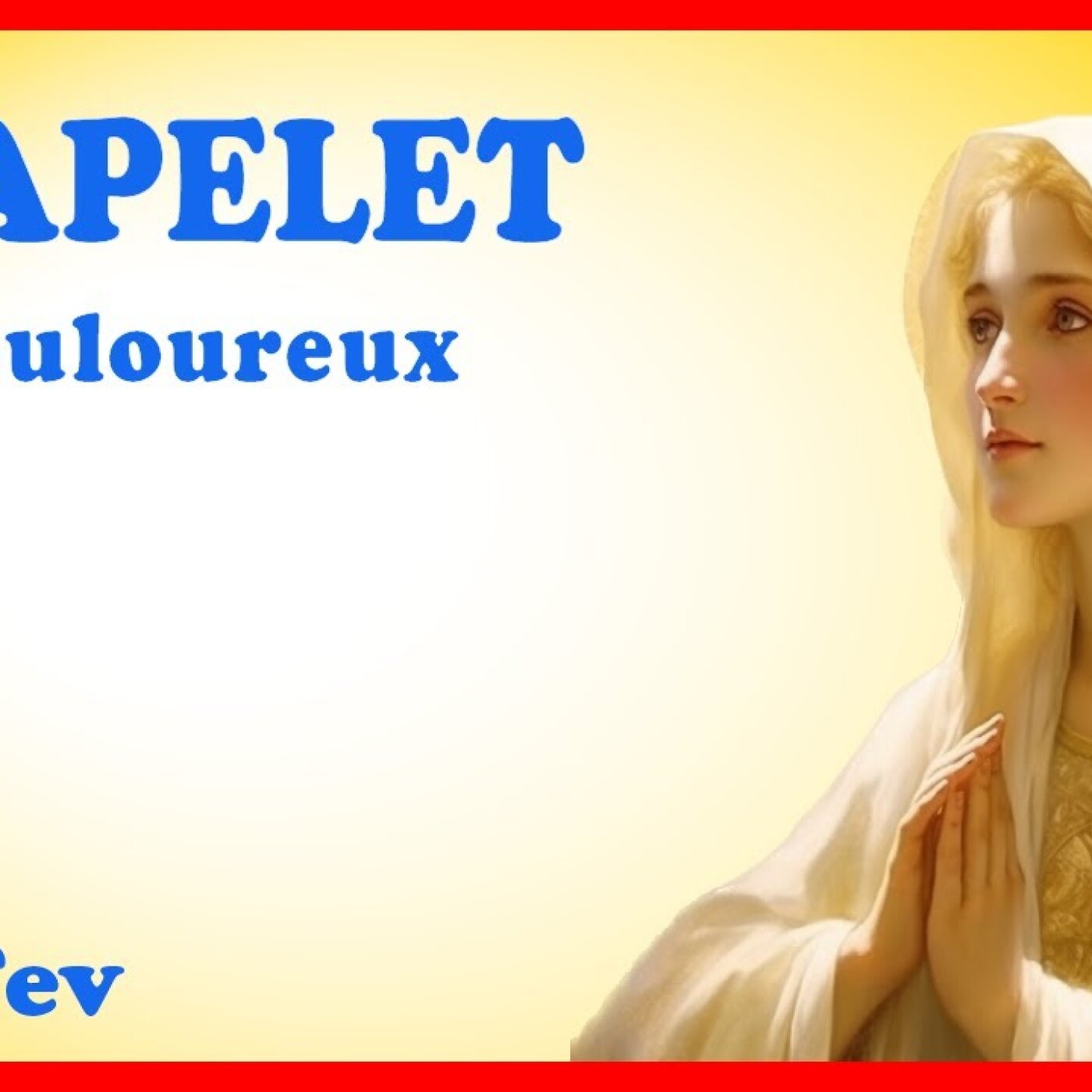 CHAPELET 🙏 Mardi 27 Février - Mystères Douloureux #carême episode artwork