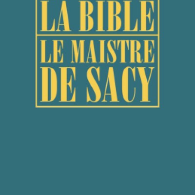 Frère Lionel Gentric, la nouvelle édition de la bible de Sacy cover