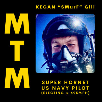 Ejecting from a Navy Jet at 695mph, Bleeding Out in Shark Infested Waters, the Rescue Mission, & the Healing Journey Afterwards with Navy... cover